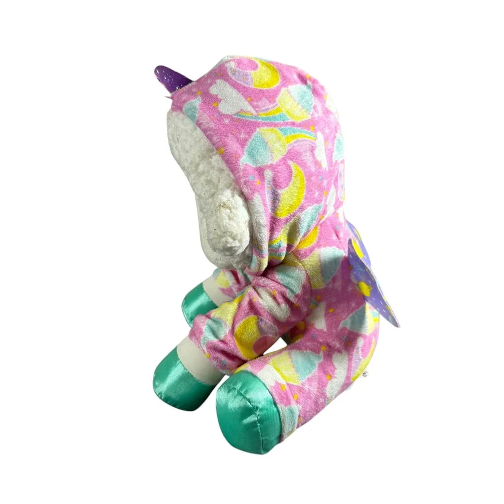 FurReal Friends Luvimals Lamb Unicorn Pajamas Plush Sheep F3262 Pink Rainbow
